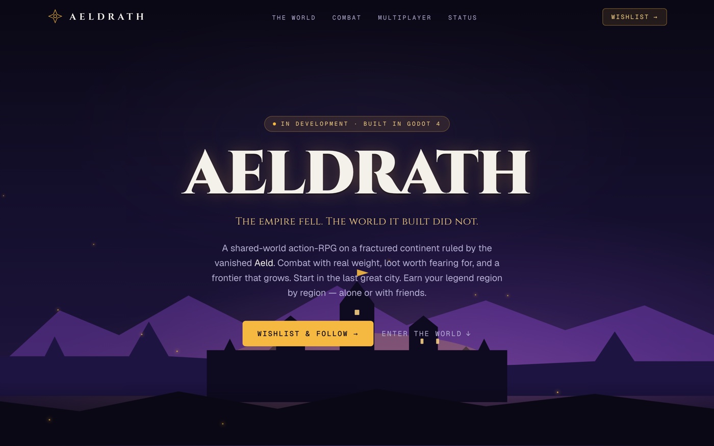 Aeldrath website